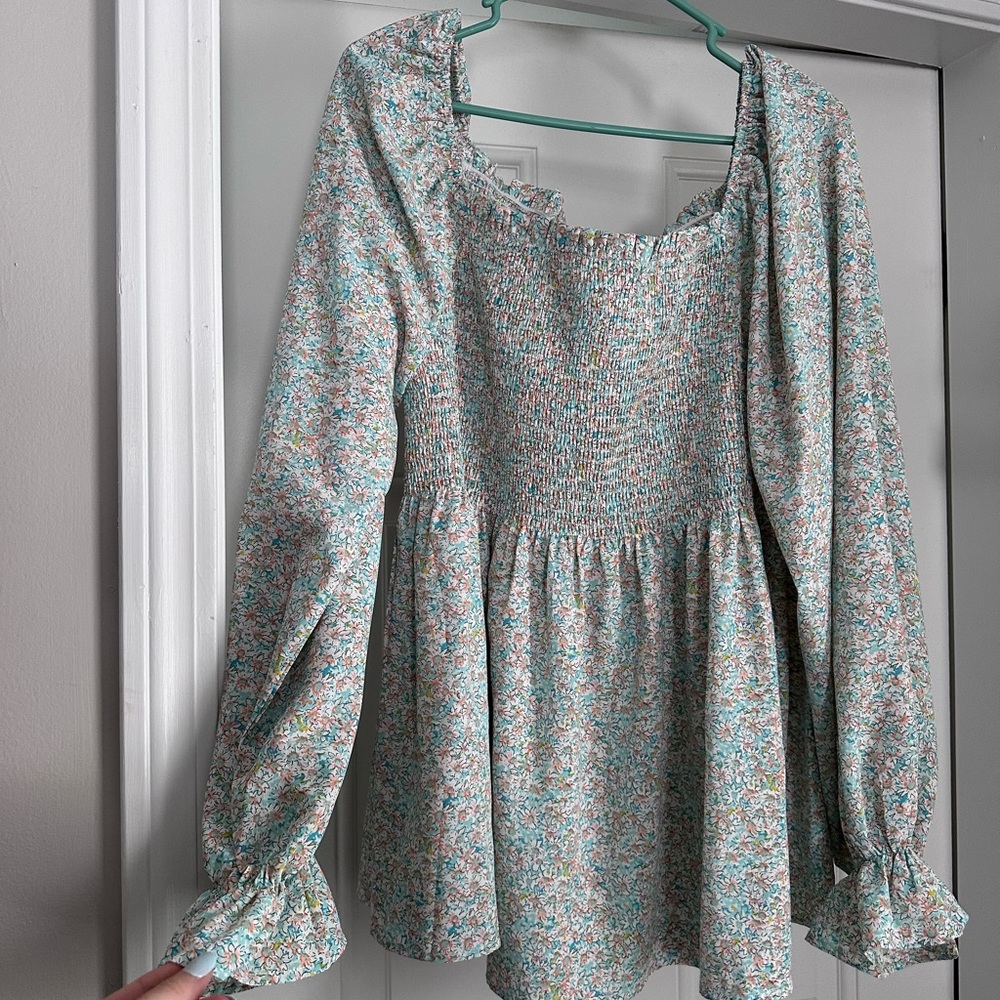 Chic Soul blouse, 1X, EUC, worn once.
